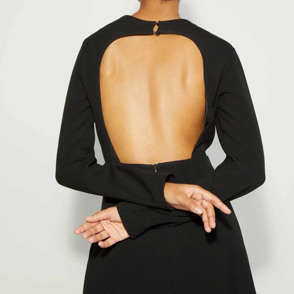 Open back dress by 12 Storreez